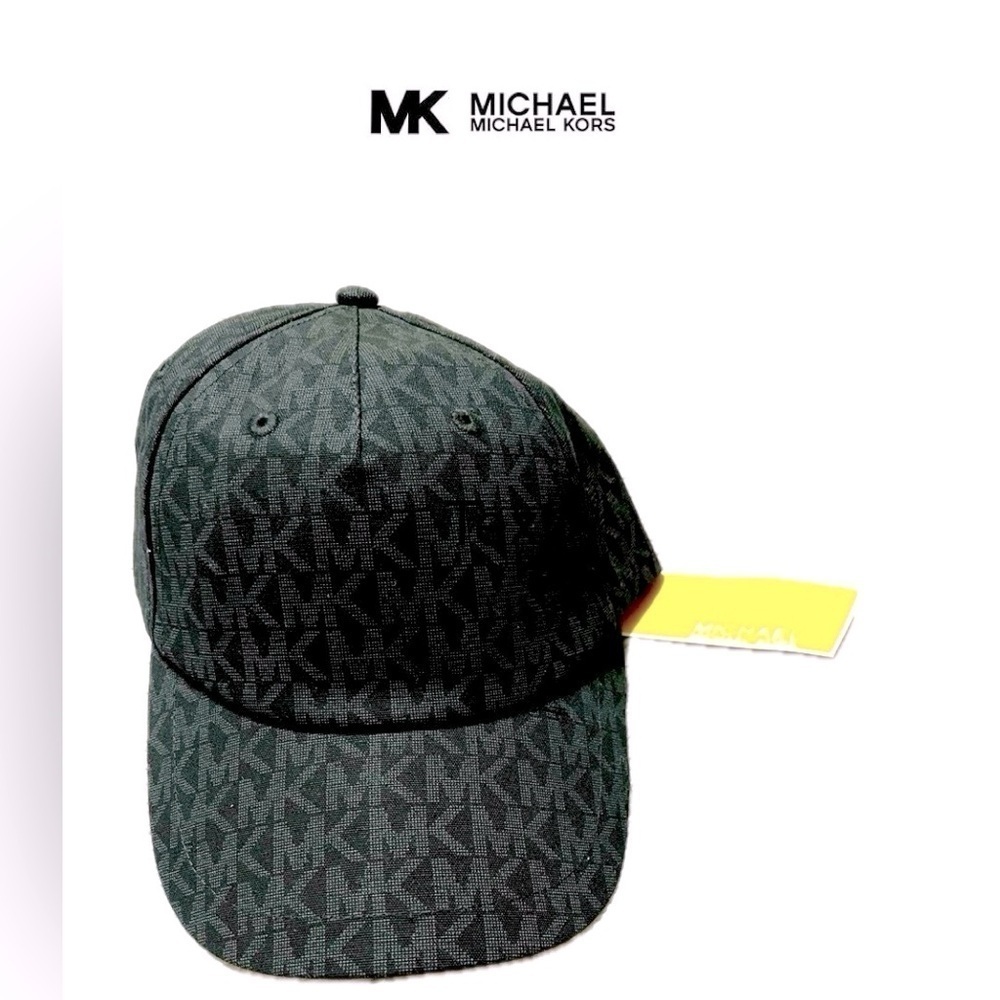 Black Monogram Michael Kors Hat